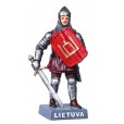 Spalvota miniatiūra Lietuvos karys